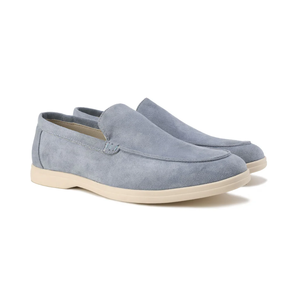 Heren Loafers Met Suède Look Instapmodel En Comfortzool