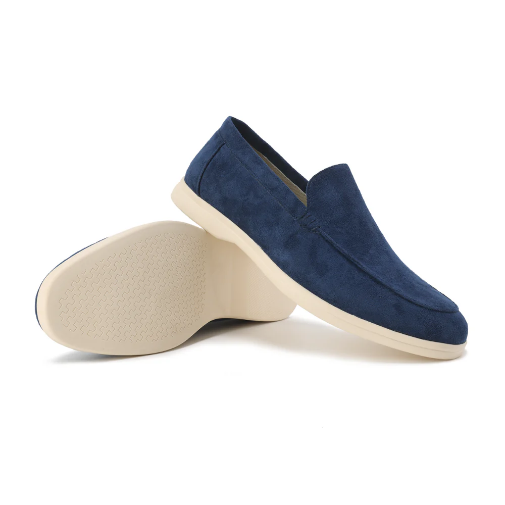 Heren Loafers Met Suède Look Instapmodel En Comfortzool