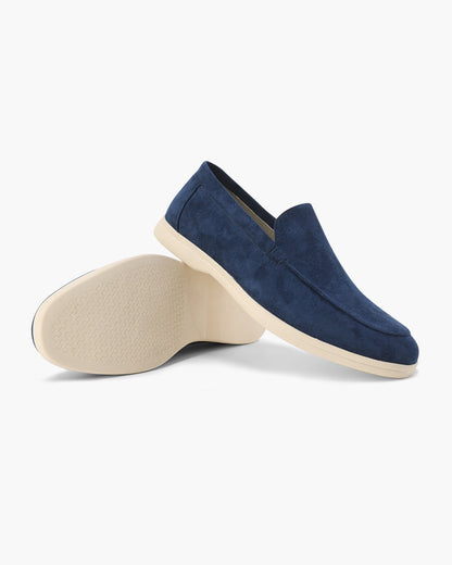 Heren 3 Delige Set Half Zip Trui met Broek en Loafers