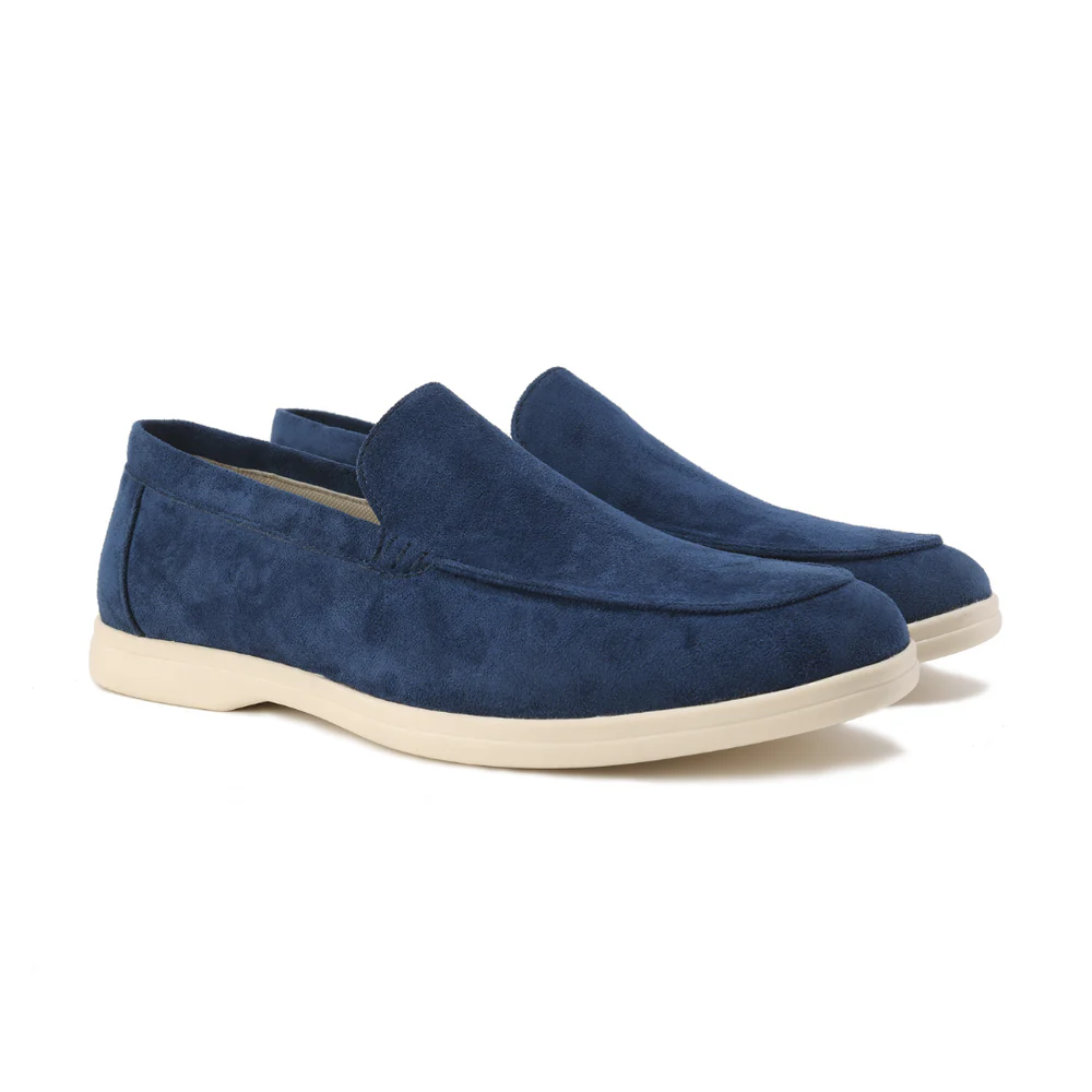 Heren Loafers Met Suède Look Instapmodel En Comfortzool