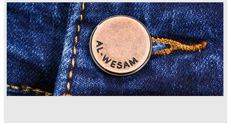 Stretch Jeans voor Heren Slim Fit Comfortabele Spijkerbroek