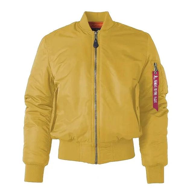 Romy – Trendy Bomberjack voor Dames van Nylon met Ritsdetails