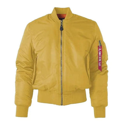 Romy – Trendy Bomberjack voor Dames van Nylon met Ritsdetails