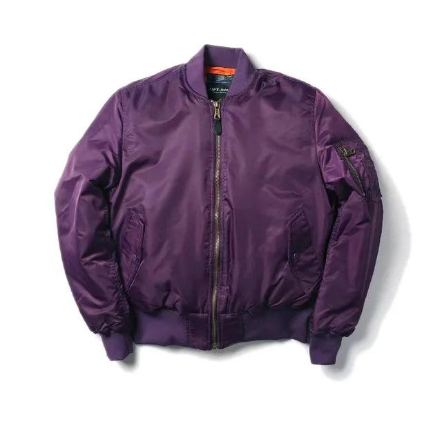 Romy – Trendy Bomberjack voor Dames van Nylon met Ritsdetails