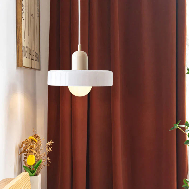 Scandinavische Hanglamp Met Glazen Afwerking