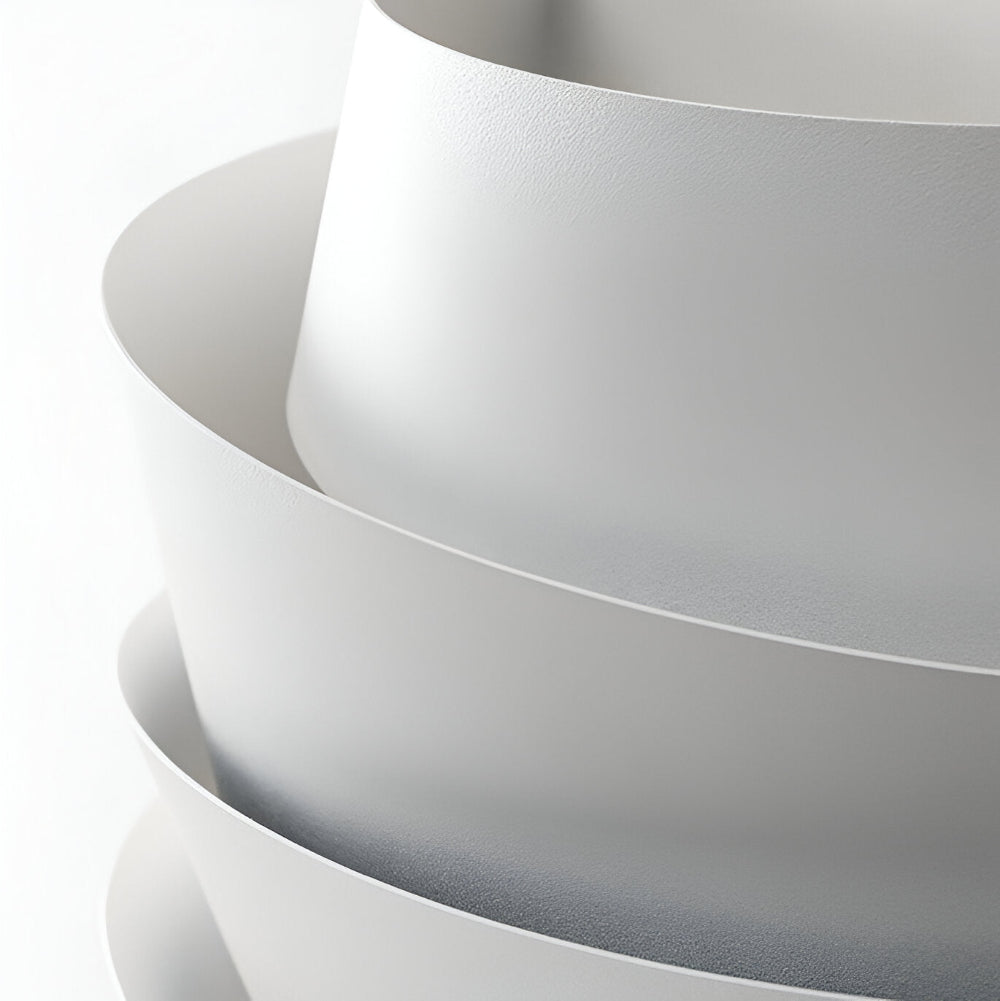 Scandinavische Wandlamp Met Gelaagd Design En Dubbele Lichtbundel