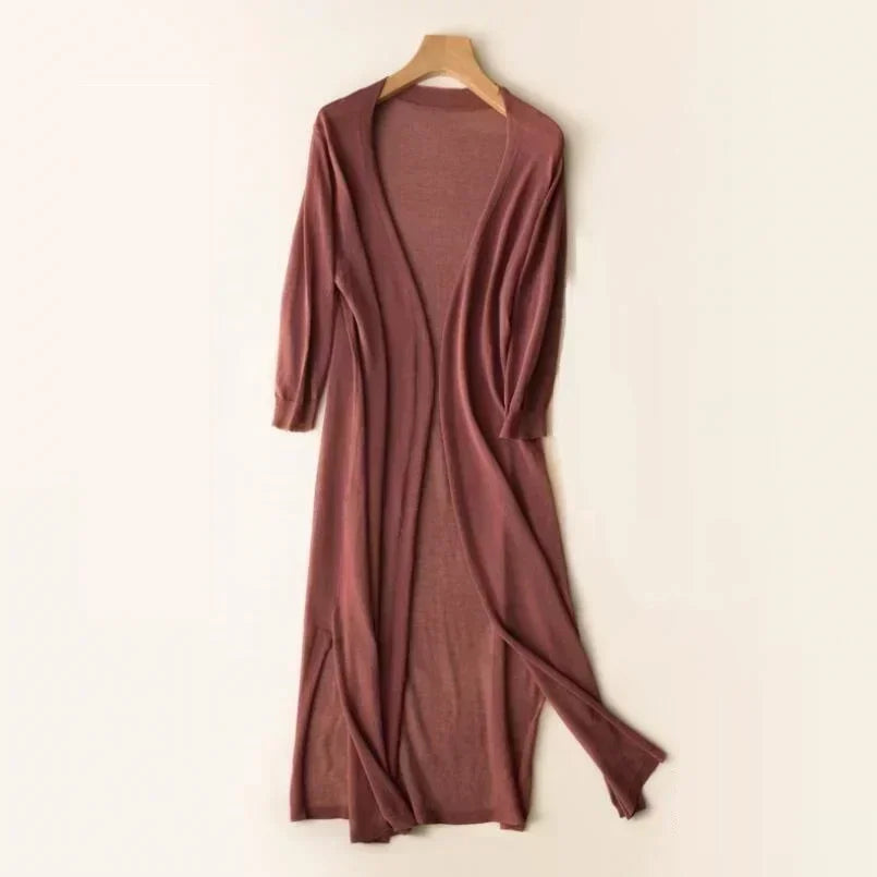 Lentefris Casual Maxi Vest voor Vrouwen