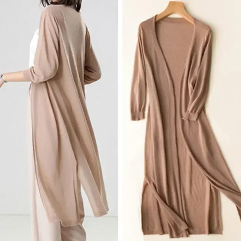 Lentefris Casual Maxi Vest voor Vrouwen