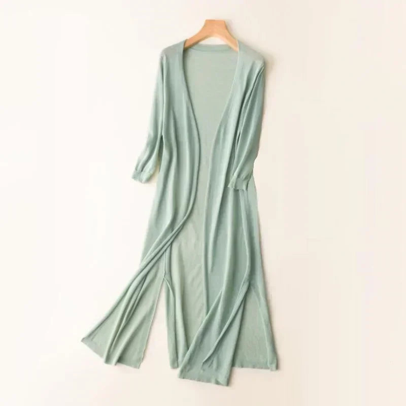 Lentefris Casual Maxi Vest voor Vrouwen