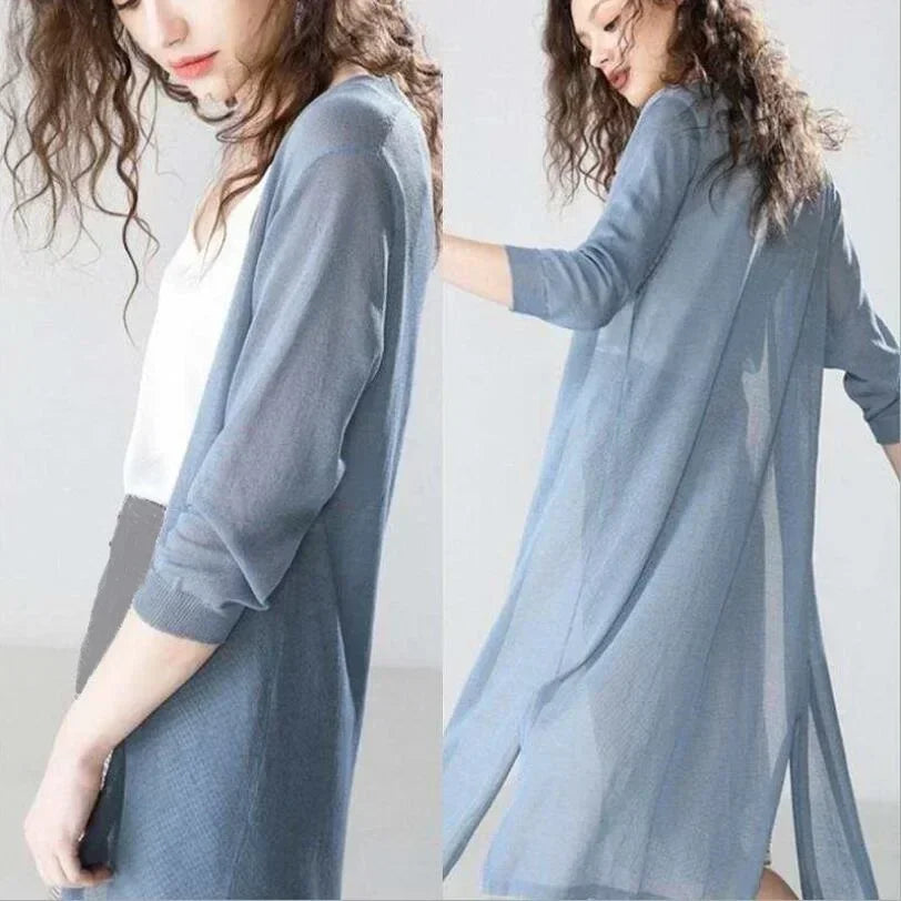 Lentefris Casual Maxi Vest voor Vrouwen