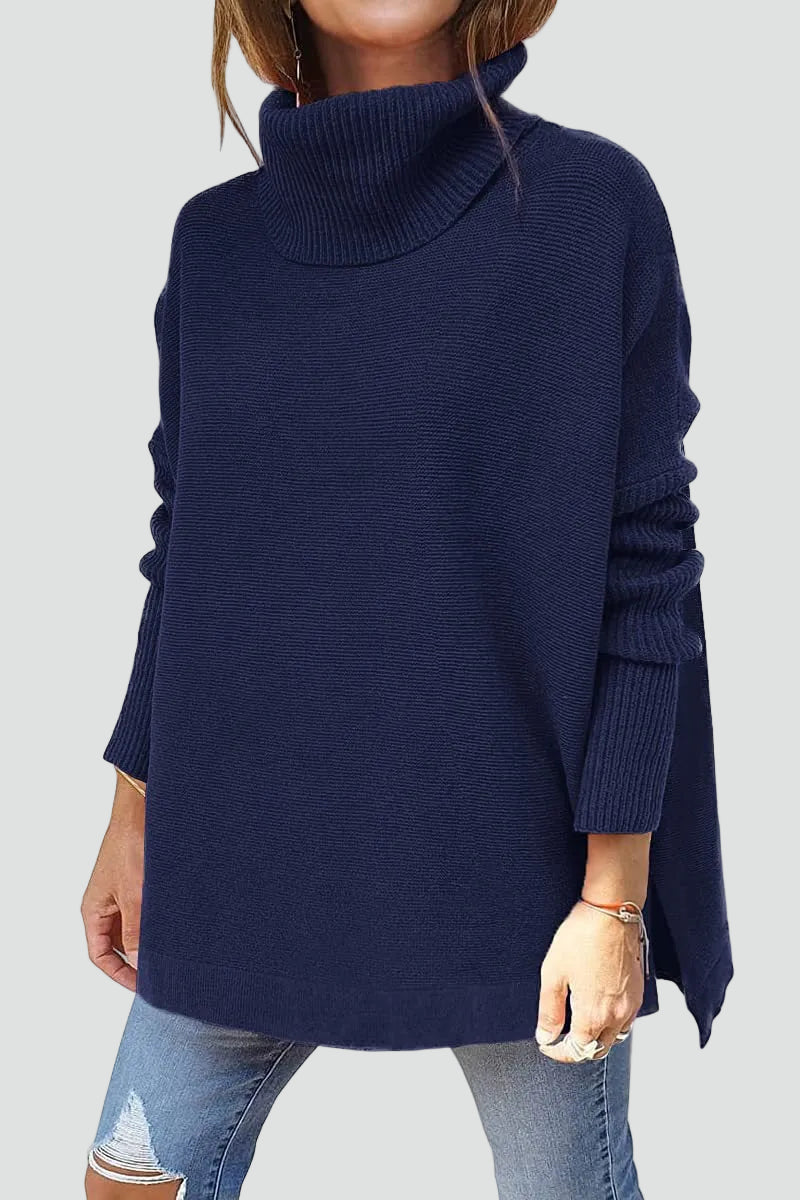 Oversized Luxe Coltrui met Lange Mouwen voor Vrouwen