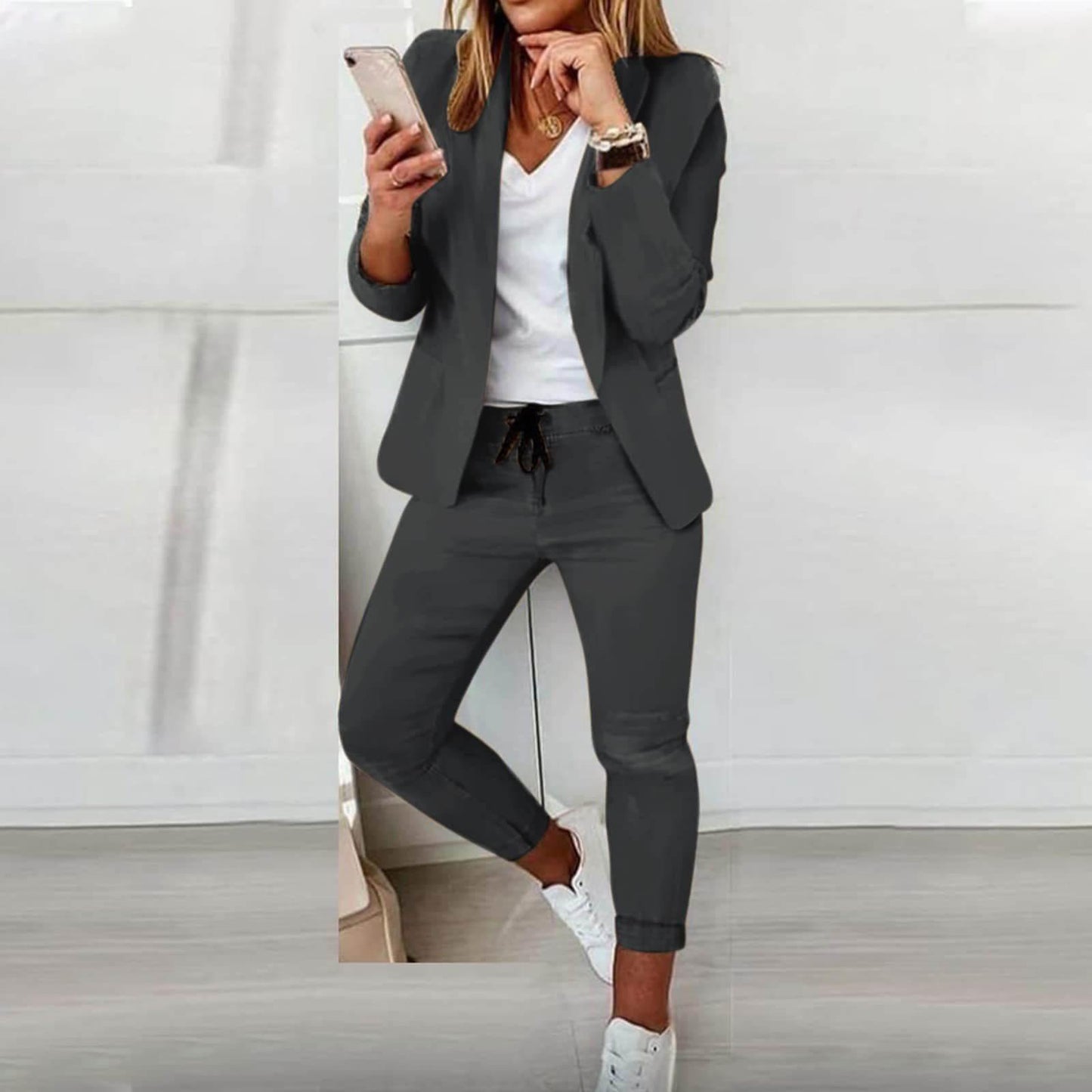 ARIANNA -  Blazer en Broek Tweedelig Set