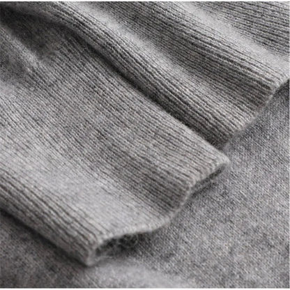 Klassieke Gebreide Heren Trui met Ronde Hals