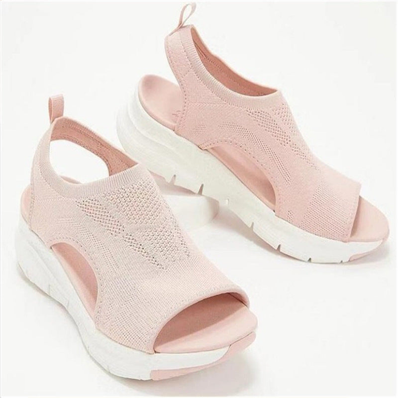 Anisa - Open-toe sandalen met ademend mesh