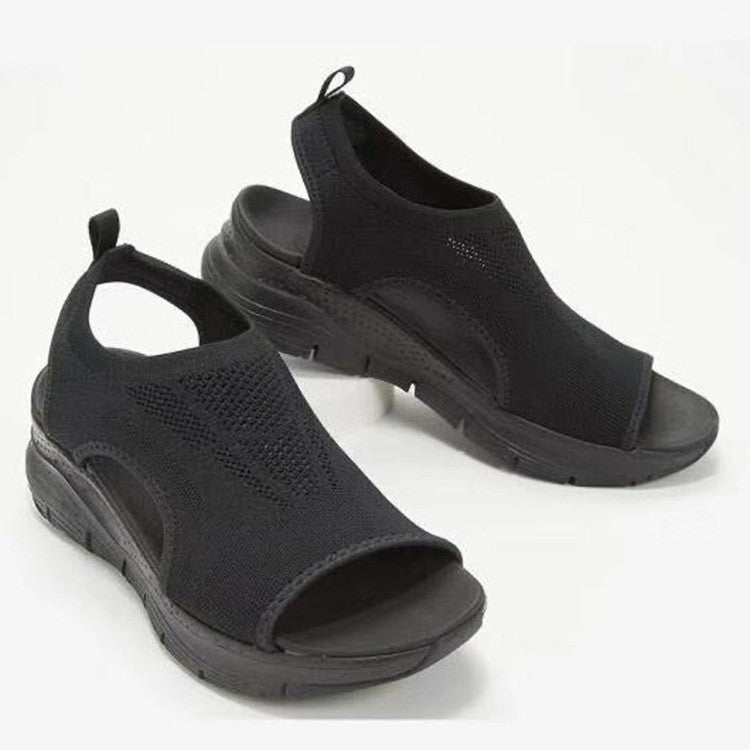Anisa - Open-toe sandalen met ademend mesh