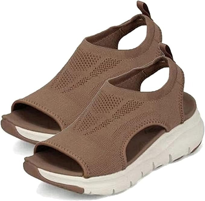 Anisa - Open-toe sandalen met ademend mesh