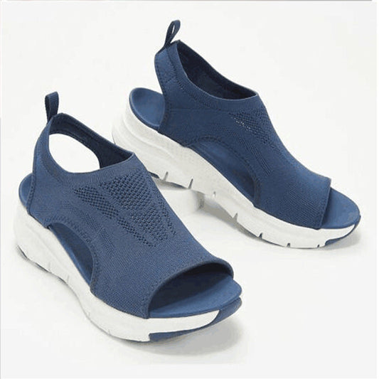 Anisa - Open-toe sandalen met ademend mesh