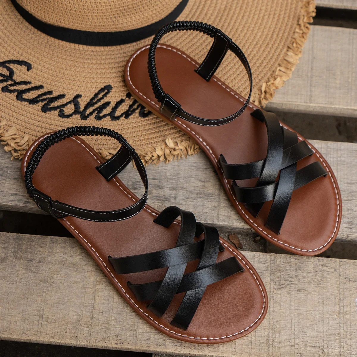 Melika - Orthopedische sandalen open teen extra comfort