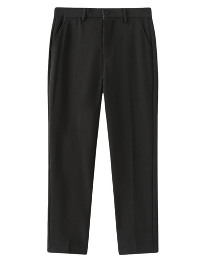Heren 3 Delige Set Half Zip Trui met Broek en Loafers