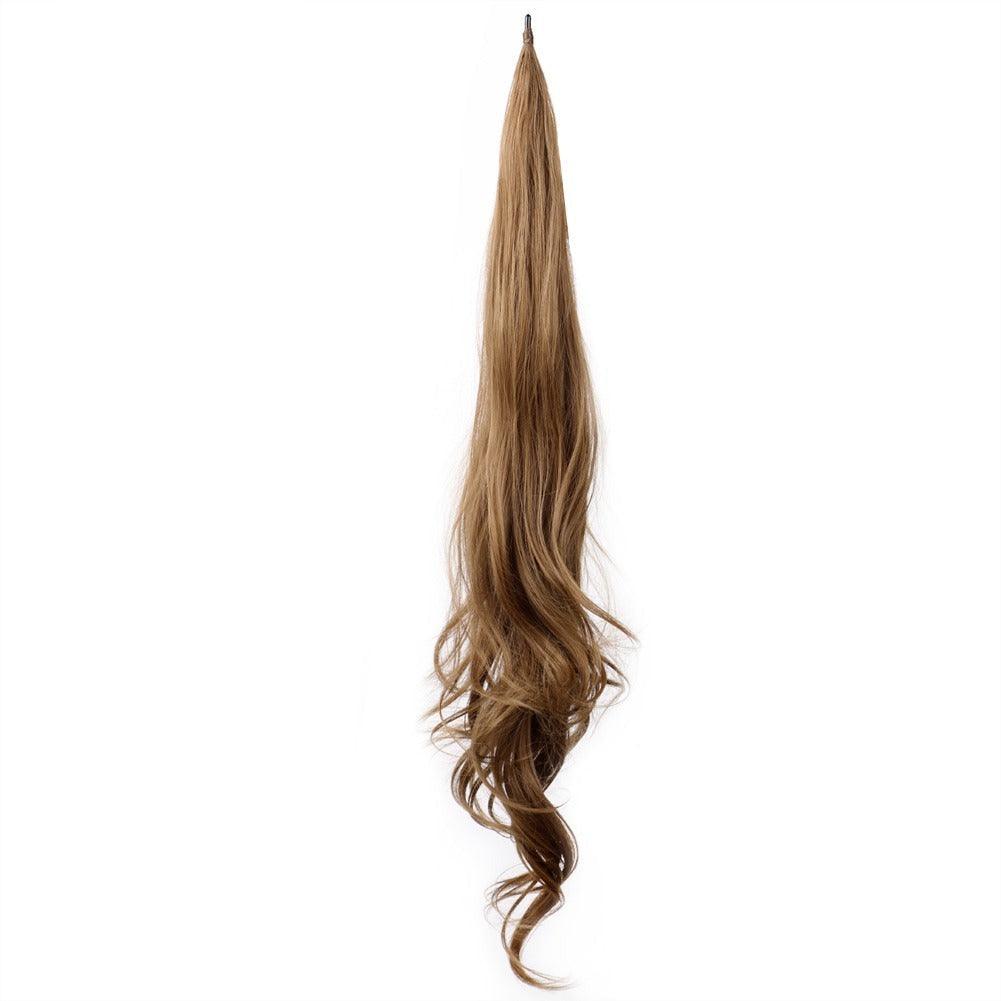 Luciana – Natuurlijke Clip-in Paardenstaart met Krullen