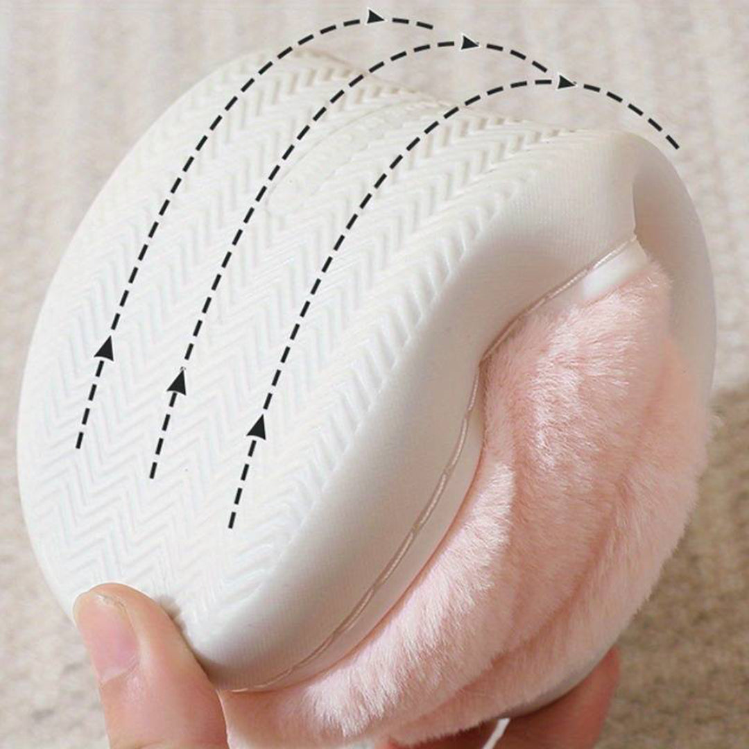 Schattige Warme Pantoffels Met Kattenontwerp Voor Dames