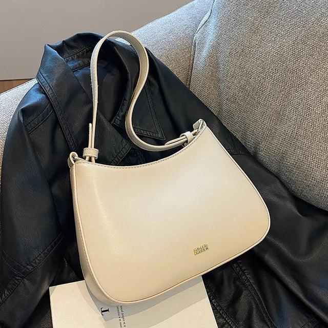 Lucja – Leren Schoudertas met Verstelbare Strap voor Dames