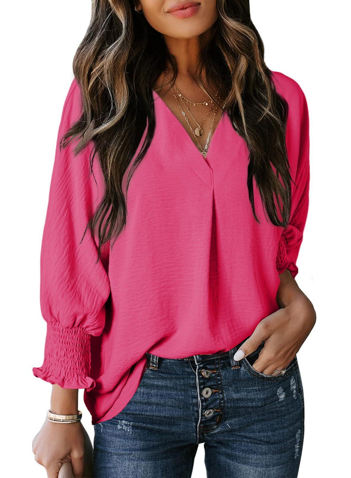 STELLA - Zachte 3/4 Mouw T-Shirt