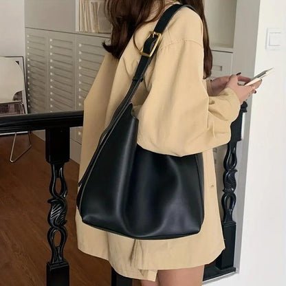 EVA Elegante Leren Schoudertas – Premium Werk- & Weekendtote