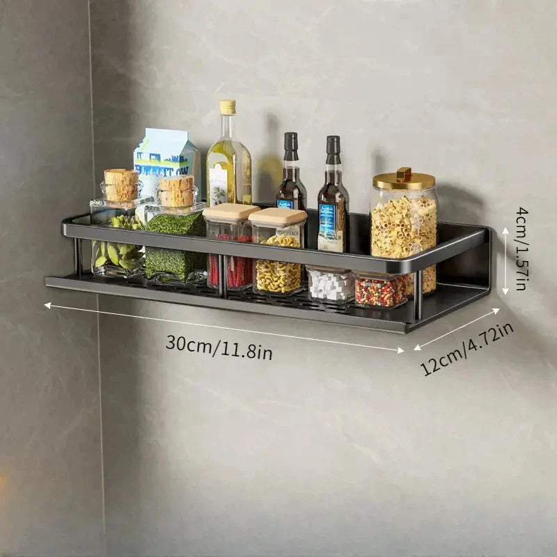 Wandrek Ruimtebesparende Organizer voor een Stijlvolle Keuken