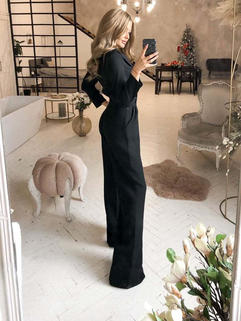 Ines - Stijlvolle Getailleerde Jumpsuit voor dames