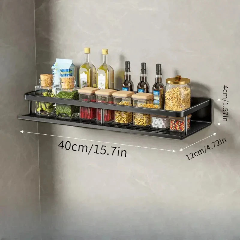 Wandrek Ruimtebesparende Organizer voor een Stijlvolle Keuken