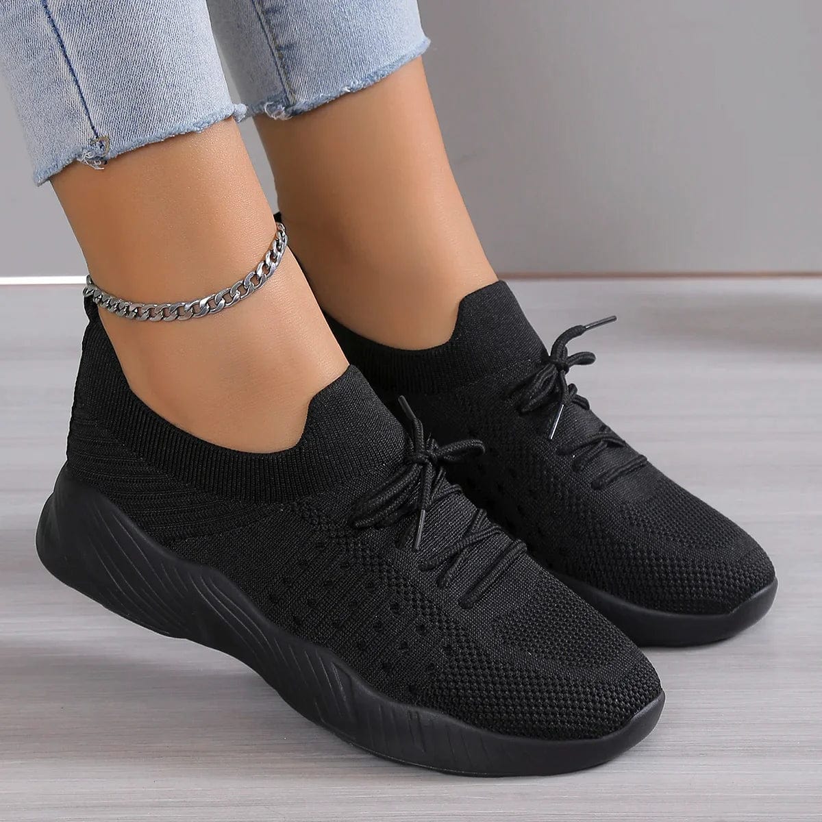 Viktoria - Lichtgewicht ademende sneakers van mesh voor dames