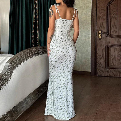 Sophia - Bloemen Swing Maxi Jurk