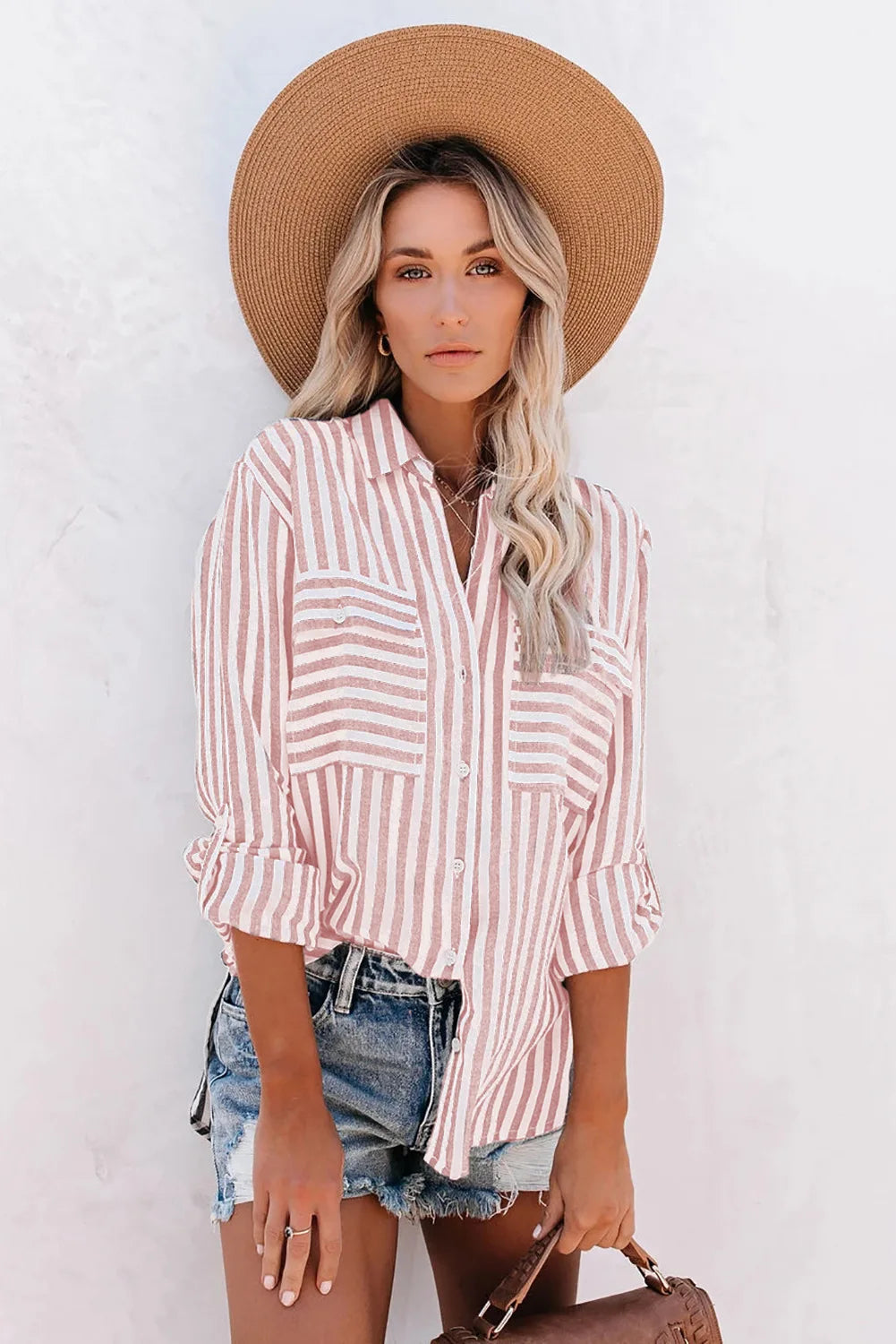 Madeline - Gestreepte blouse met lange mouwen