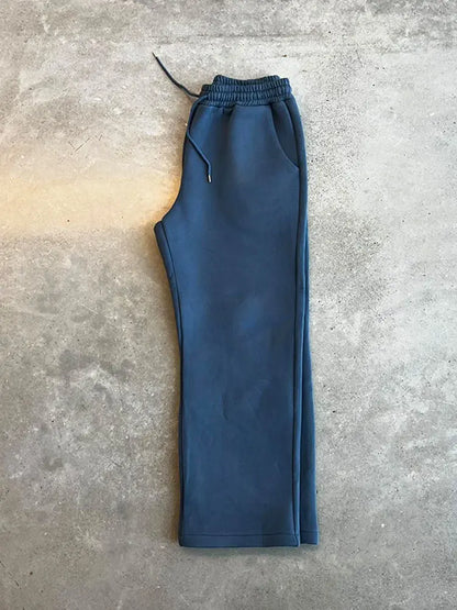 Heren Relaxed Hoodie-Joggers Set Met Capuchon