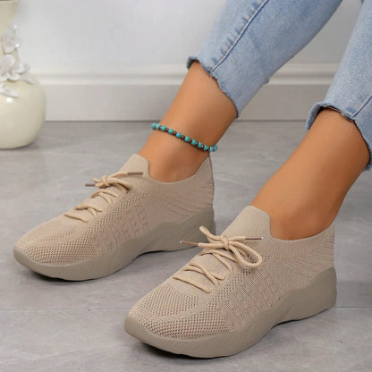 Viktoria - Lichtgewicht ademende sneakers van mesh voor dames