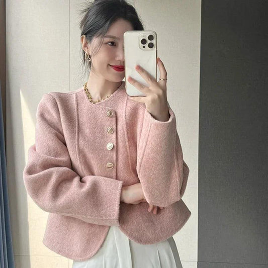 Elodie - Dames Blazer met Knopen en Getailleerde Pasvorm