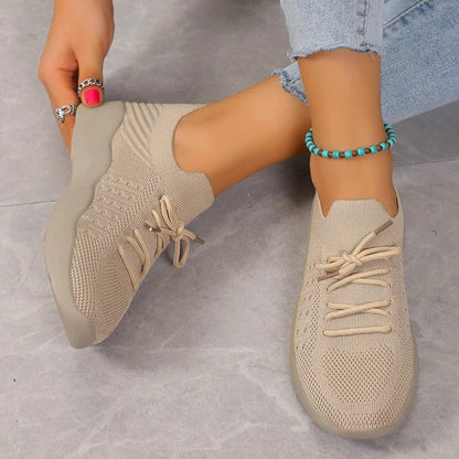 Viktoria - Lichtgewicht ademende sneakers van mesh voor dames