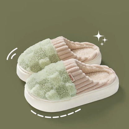Zachte Winter Pantoffels voor Vrouwen met Comfortabele Dikke Zool