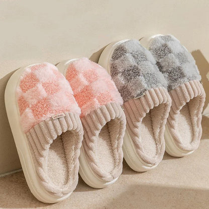 Zachte Winter Pantoffels voor Vrouwen met Comfortabele Dikke Zool