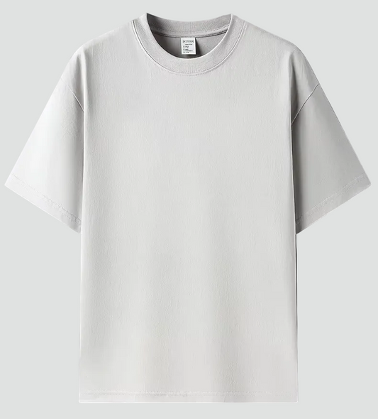 Heren Minimalistisch T Shirt Met Ronde Hals