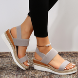 Brigida - Sandalen met hoge plateauzool en trendy look
