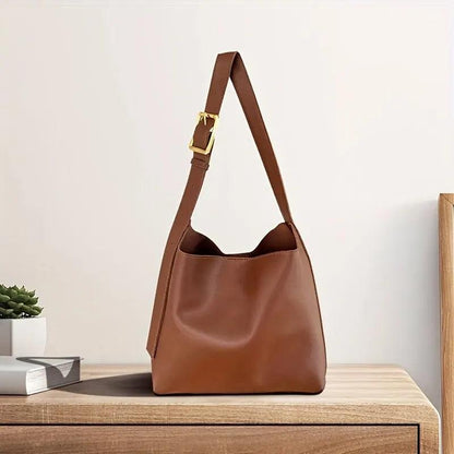EVA Elegante Leren Schoudertas – Premium Werk- & Weekendtote