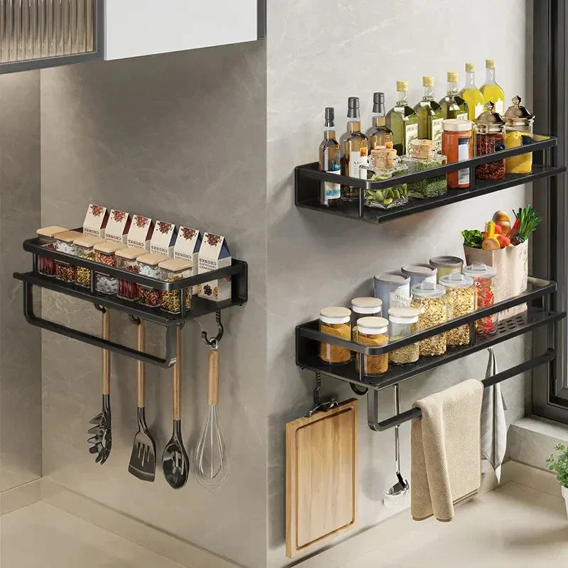 Wandrek Ruimtebesparende Organizer voor een Stijlvolle Keuken