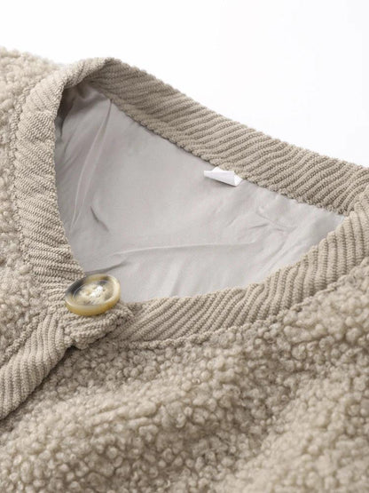 Warm Gebreide Dames Vest Chunky Winter Cardigan