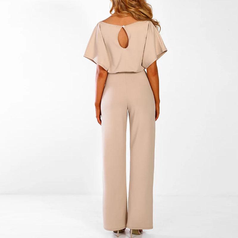Annette - Jumpsuit met Korte Mouwen