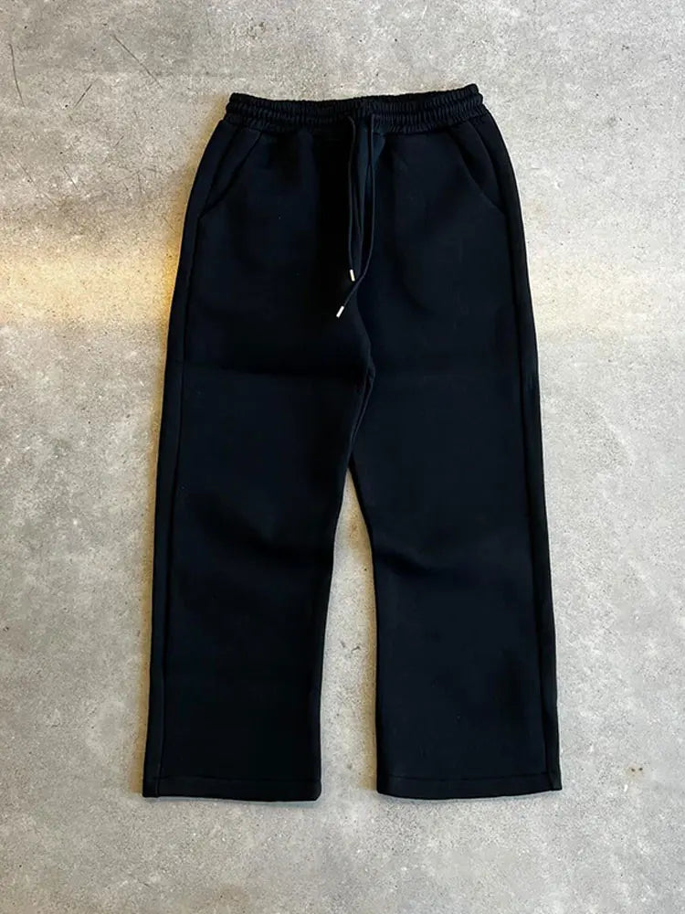 Heren Relaxed Hoodie-Joggers Set Met Capuchon