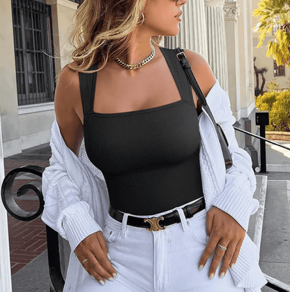 Ayva – Corrigerende Bodysuit met Brede Bandjes voor Dames - 3-PACK