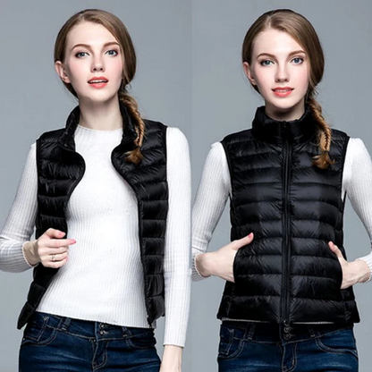 Bodywarmer met Lichtgewicht Opvouwbaar Design - Ritszakken