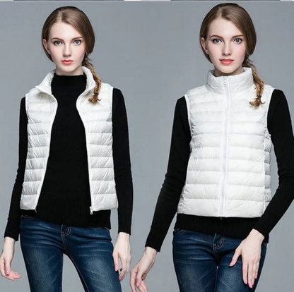 Bodywarmer met Lichtgewicht Opvouwbaar Design - Ritszakken